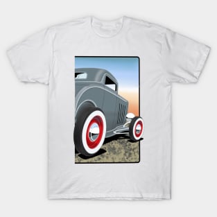 Art Deco Deuce Coupe T-Shirt